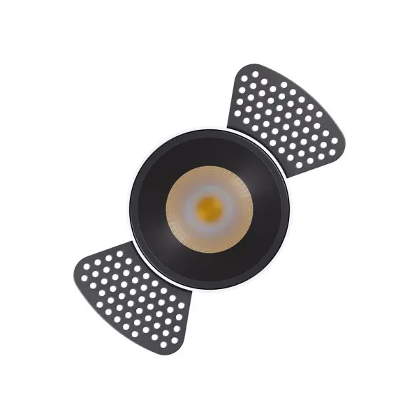 Точковий світильник Kloodi KD-GIRON134 TR 12W 3K 38D WH/REF-BK LED 840Lm IP20 чорний - фото №2 Точковий світильник Kloodi KD-GIRON134 TR 12W 3K 38D WH/REF-BK LED 840Lm IP20 чорний - фото №2