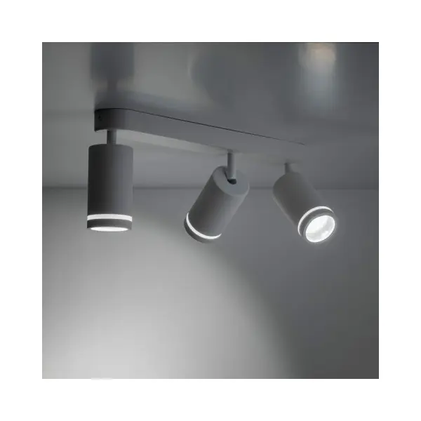 Светильник поворотный, спот TK Lighting 6915 Jet GU10 3x10W IP20 Белый - фото №2