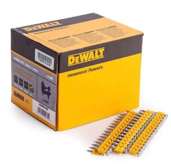Гвозди по мягкому бетону DeWALT DCN8901025 25х2,6мм (1005шт) - фото №1 Гвозди по мягкому бетону DeWALT DCN8901025 25х2,6мм (1005шт) - фото №1