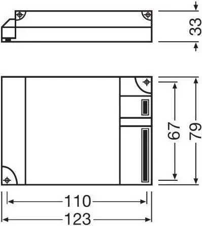 Епра Osram QT-M 2X26-42/220-240 S VS20 - фото №2 Епра Osram QT-M 2X26-42/220-240 S VS20 - фото №2