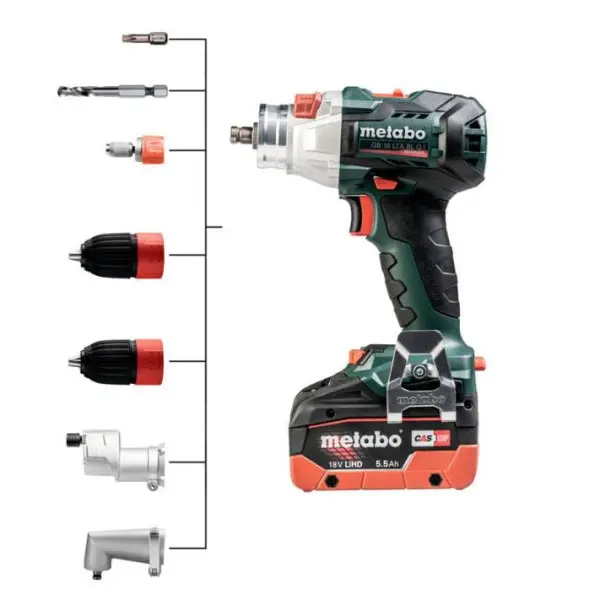 Аккумуляторный шуруповерт-резьбонарезчик Metabo GB 18 LTX BL Q I 18В (602362850) - фото №1 Аккумуляторный шуруповерт-резьбонарезчик Metabo GB 18 LTX BL Q I 18В (602362850) - фото №1