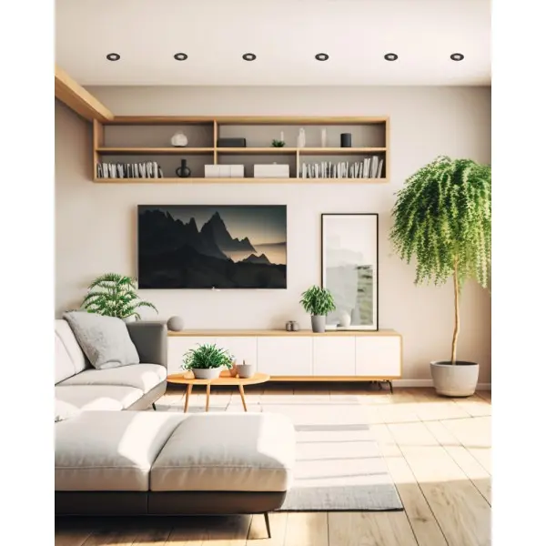 Точковий світильник Kanlux 35775 Liglo GU10/GU5.3 1x10W IP20 чорний - фото №1