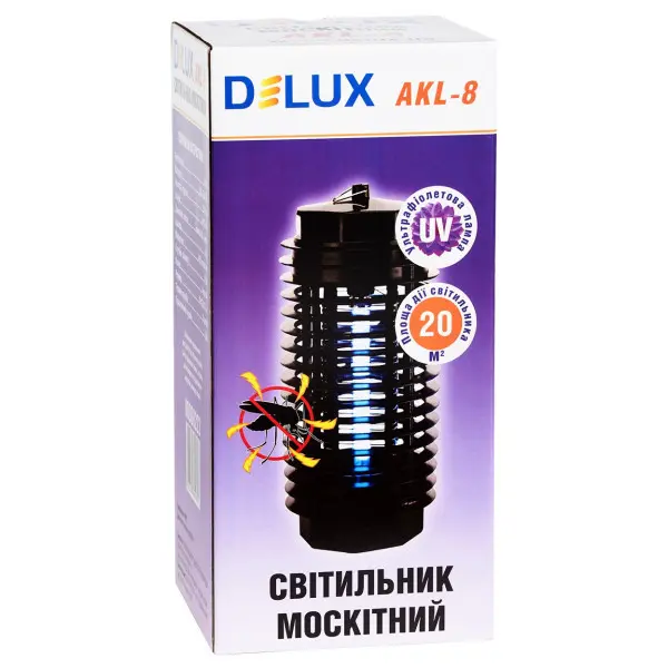 Ловушка для насекомых Delux AKL-8 1*4Вт - фото №1