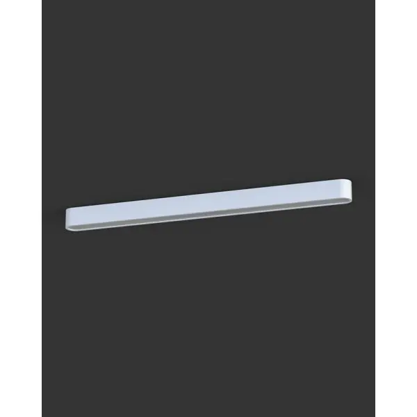 Світильник стельовий Nowodvorski 7546 Soft LED T8LED 1x16W 3000K 2300Lm IP20 білий - фото №1