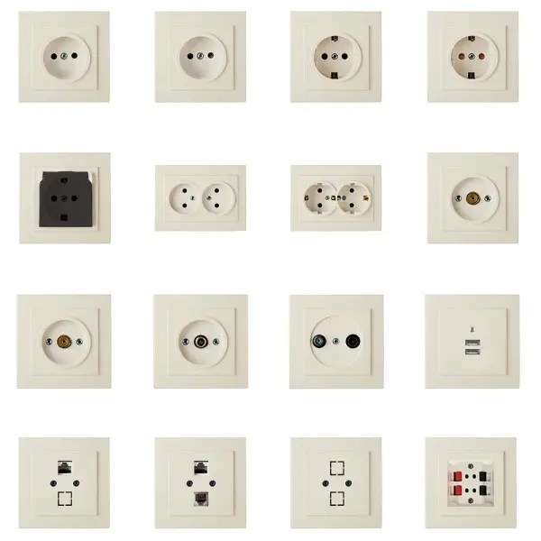 Розетка Nilson Touran кремова комп'ютерна CAT5e RJ45 ( 24121044 ) - фото №2