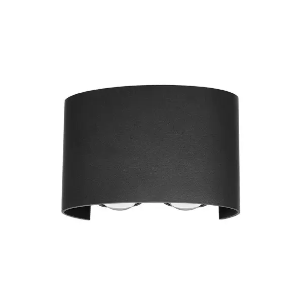 Уличный светильник Italux OWL-451-2-BL Ortelo LED 4x4W 3000K 336Lm IP54 черный