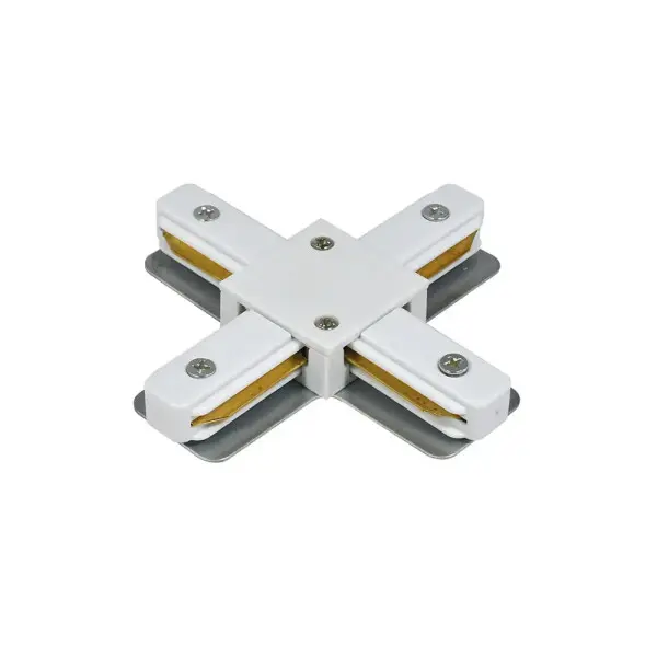 Соединитель X-образный 1-фазный Oledim 7771170 OT514 белый