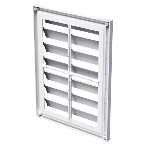 Решітка Vents МВ 160 Ж біла - фото №1
