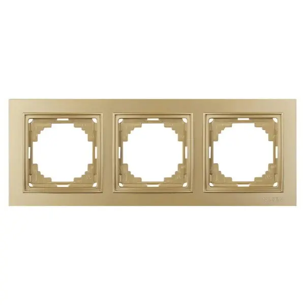 Рамка Nilson Thor золото 3-на ( 27150093 )