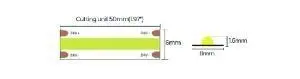 LED лента COLORS COB-24V-IP20 9.6W 1035Lm 4000K 5м (DRF10-24V-8mm-V1-NW) - фото №1 LED лента COLORS COB-24V-IP20 9.6W 1035Lm 4000K 5м (DRF10-24V-8mm-V1-NW) - фото №1