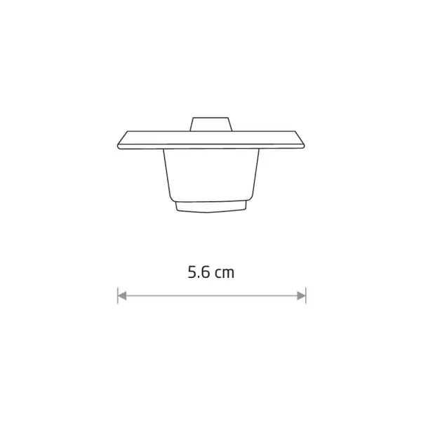 Заглушка Nowodvorski 8688 CTLS Recessed Dead End Cap IP20 белая - фото №1