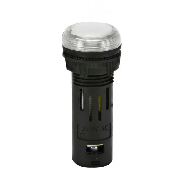 Сигнальна лампа LED ETI ECLI-16-240A-W 240В AC Ø16мм біла матова (4771611)