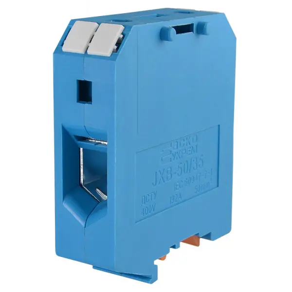 Клеммник Аско-Укрем JXB 50/35 синий (A0130010031) Клеммник Аско-Укрем JXB 50/35 синий (A0130010031)