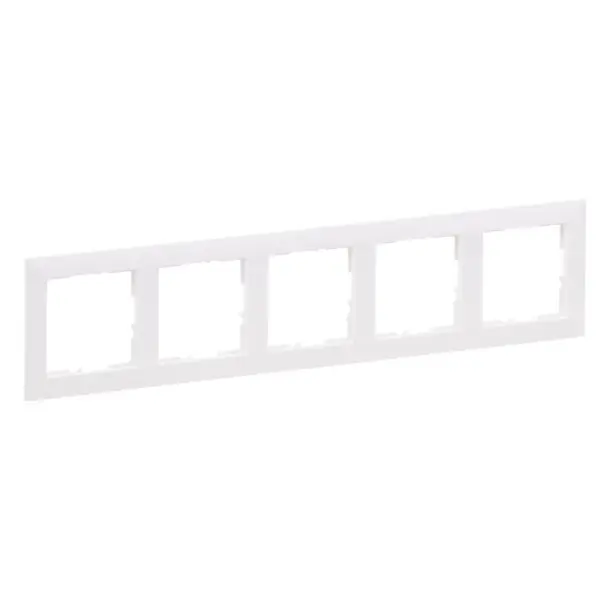 Рамка 5-постовая Legrand SUNO (белый) 721505