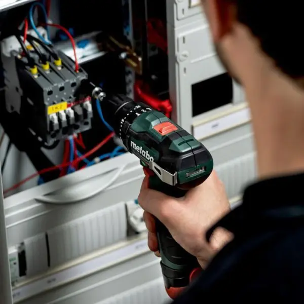 Акумуляторний ударний дриль-шуруповерт Metabo PowerMaxx SB BL 12В 2x2,0Аг 0-400/0-1500 об/хв 10/35мм (601784500) - фото №2