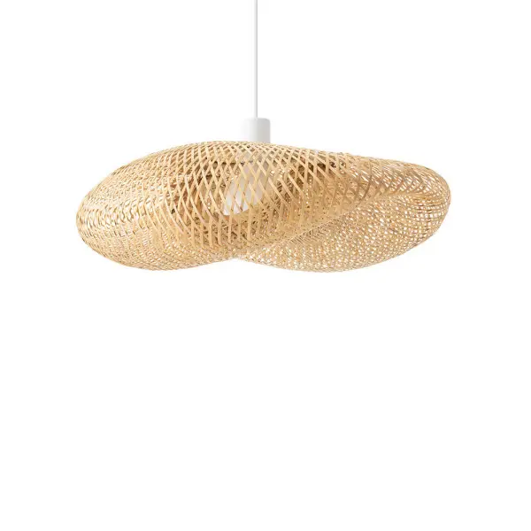 Подвесной светильник, люстра Nowodvorski 11396 Havana M E27 1x25W IP20 бежевый - фото №4