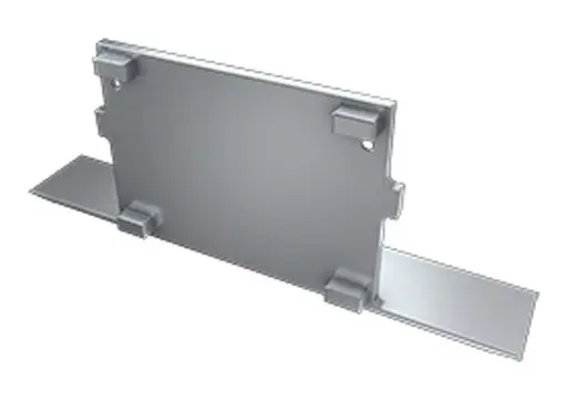 Заглушка Lumines для типу TALIA M4 без отвору повна срібло