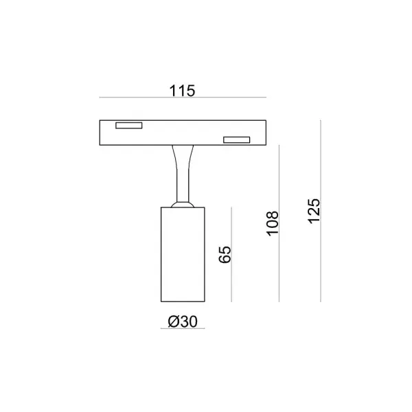 Магнітний світильник Alumled ALMG-M03-1 3W 40° 3000К OSRAM 240LM BK - фото №3 Магнітний світильник Alumled ALMG-M03-1 3W 40° 3000К OSRAM 240LM BK - фото №3