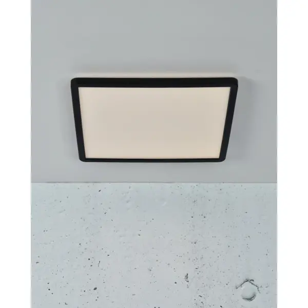 Потолочный светильник Nordlux 2015066103 Oja LED 1x14.5W 3000K-4000K 1600Lm IP54 черный - фото №4