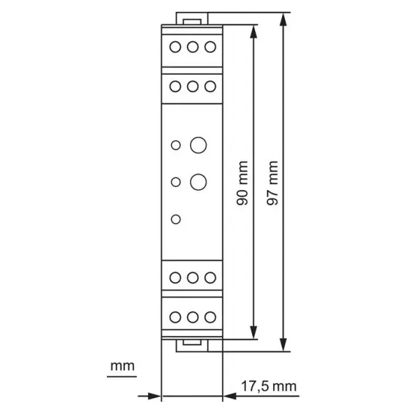 Мульти таймер Schrack ZRAMF011 Amparo 24-240В AC 1CO 5А - фото №7