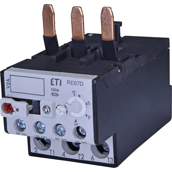 Теплове реле ETI 004643416 RE 67.1D-50 (32-50A) CEM32...40 Теплове реле ETI 004643416 RE 67.1D-50 (32-50A) CEM32...40