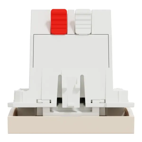 Вимикач для жалюзі Schneider Electric Unica New NU320844 2-х клавішний 6А 2м бежева - фото №1