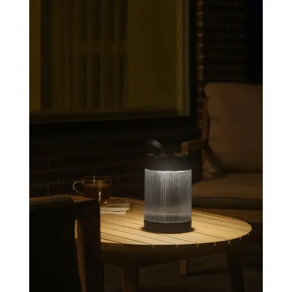 Вуличний світильник на сонячній батареї Nordlux 2518215003 Coupar LED 1x3.2W 3000K 150Lm IP44 чорний - фото №1