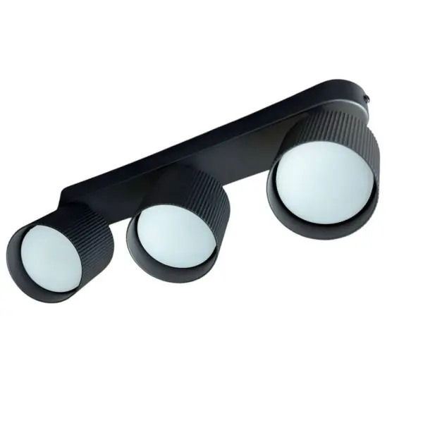 Светильник точечный накладной TENERIFE-3L черный GX53 IP20 Violux ( 340115 ) - фото №1