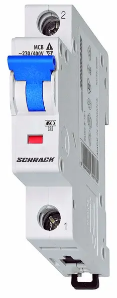Автоматический выключатель Schrack BM617110 6кА 10А 1P х-ка C