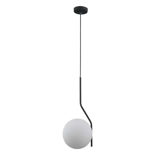 Подвесной светильник, люстра Italux PND-3300-1-BK Carimi E27 1x5W IP20 черный
