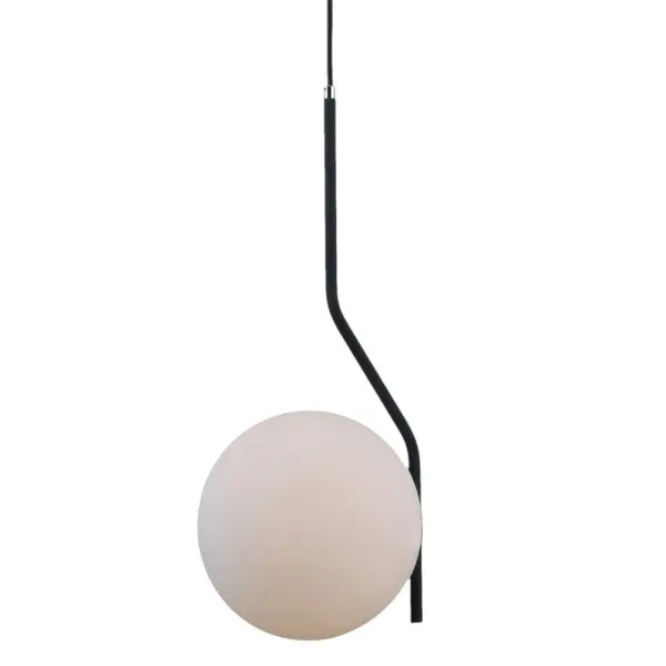 Подвесной светильник, люстра Italux PND-3300-1-BK Carimi E27 1x5W IP20 черный - фото №2