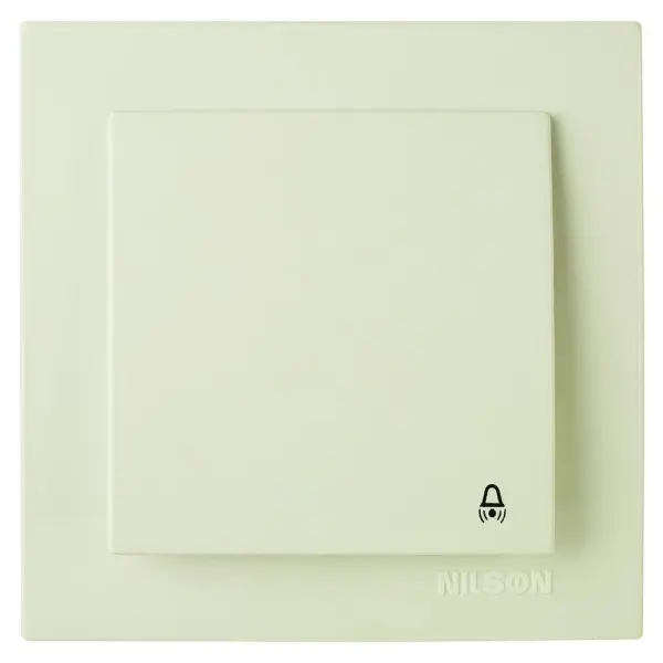 Выключатель Nilson Touran кремовый кнопка ( 24121012 )