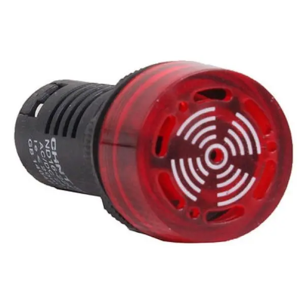 Звуковой сигнализатор Chint ND16-22FS АС/DC 24В Ø22mm красный (593394)