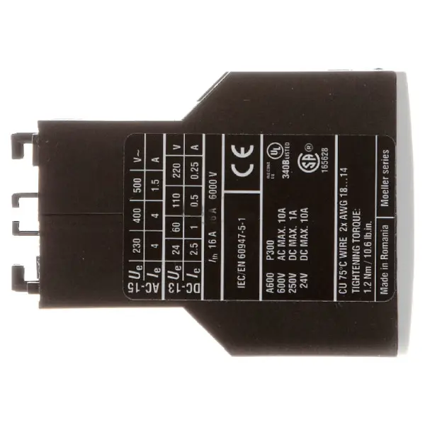 Додатковий контакт Eaton Moeller DILM32-XHIC22 - фото №1 Додатковий контакт Eaton Moeller DILM32-XHIC22 - фото №1