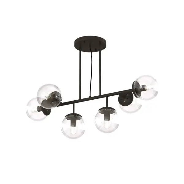 Люстра Pikart 34870-4 BB Small G9 6x15W IP20 черная