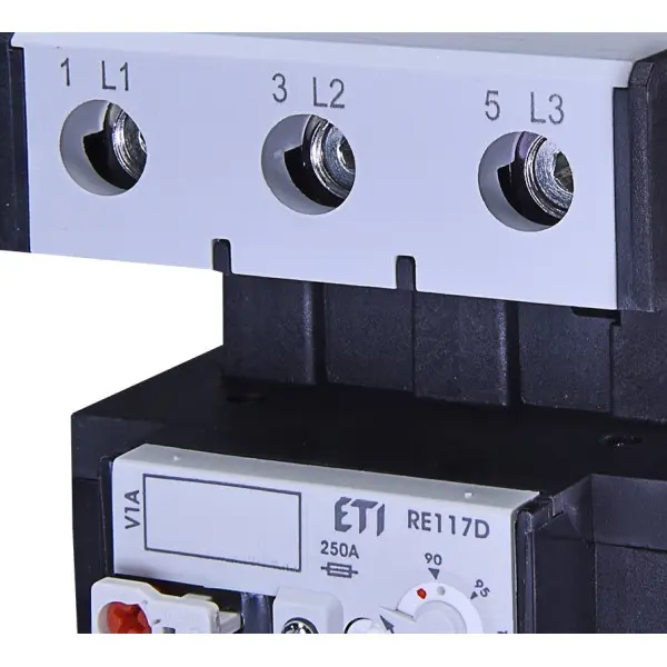 Теплове реле ETI 004646422 RE 117.2D-112 (90-112A) для CEM112(E) - фото №1 Теплове реле ETI 004646422 RE 117.2D-112 (90-112A) для CEM112(E) - фото №1