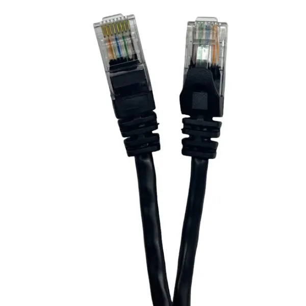Патч-корд GEAR cat.5e UTP CCA 24AWG 3м чорный (GPC-UTPCCARJ45-3B) - фото №1 Патч-корд GEAR cat.5e UTP CCA 24AWG 3м чорный (GPC-UTPCCARJ45-3B) - фото №1