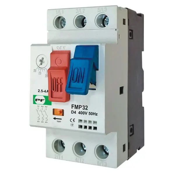 Автомат защиты двигателя Promfactor FMP 2,5-4A (FMP0400) Автомат защиты двигателя Promfactor FMP 2,5-4A (FMP0400)