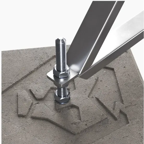 Молниеприемник с трехногой Leo Lightman 5м Al/Ni (408506) - фото №3