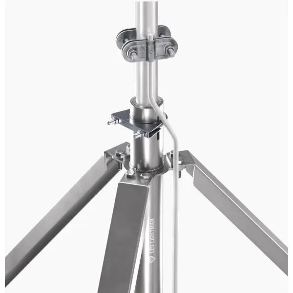 Молниеприемник с трехногой Leo Lightman 5м Al/Ni (408506) - фото №5