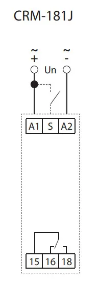 Однофункціональне реле часу Elko-Ep CRM-181J ZN/UNI - фото №1