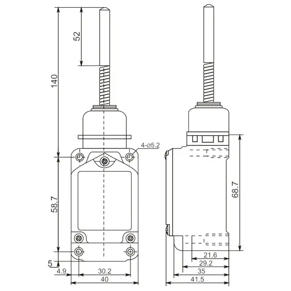 Концевой выключатель Promfactor FLS15M41367 - фото №1 Концевой выключатель Promfactor FLS15M41367 - фото №1