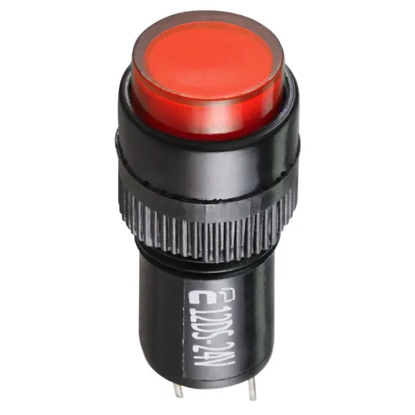 Сигнальная арматура Аско-Укрем AD22E-12DS 24В AC/DC красная (A0140030187) - фото №1