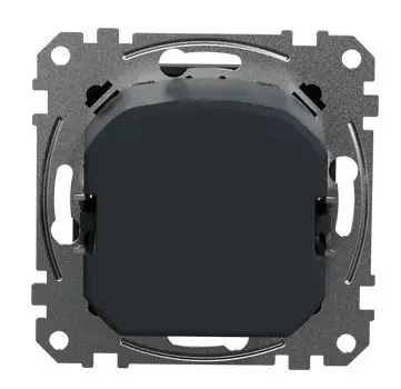 Поворотний світлорегулятор Schneider Electric Sedna Design & Elements RC 3-370 Вт чорний SDD114501 - фото №3