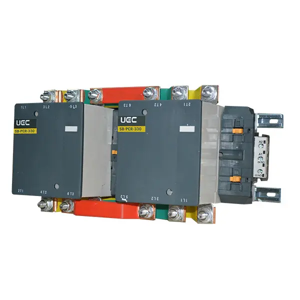 Контактор реверсивний UEC SB-РCR-330 330А 220В/АС3 (PCR5-SB-330-220) - фото №1 Контактор реверсивний UEC SB-РCR-330 330А 220В/АС3 (PCR5-SB-330-220) - фото №1