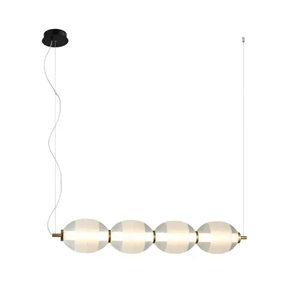 Подвесной светильник, люстра Italux PND-45372-4-WH-CL Rinot LED 4x29W 3000K 1600Lm IP20 бронзовый