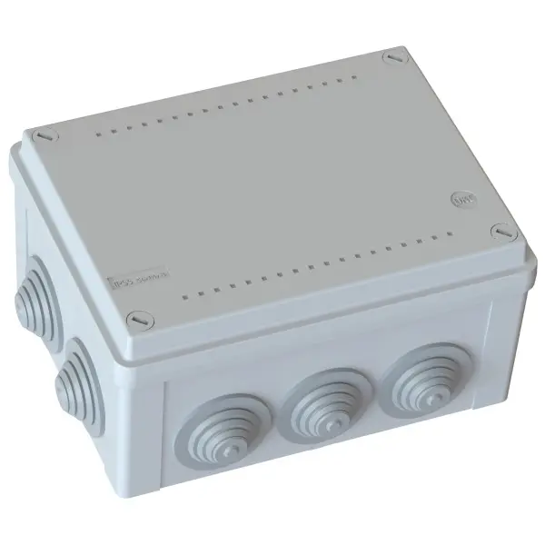 Коробка ответвительная DKC 54000 150х110х70мм с кабельными вводами IP55 - фото №2 Коробка ответвительная DKC 54000 150х110х70мм с кабельными вводами IP55 - фото №2