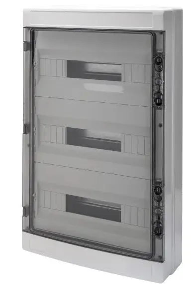 Щит накладной GEWISS 40CD 54М (18х3) 410х655х140мм ІР65 (GW40108) Щит накладной GEWISS 40CD 54М (18х3) 410х655х140мм ІР65 (GW40108)
