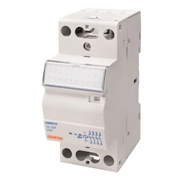 Модульный контактор GEWISS CTR 25A 2NO 230В 2M (GWD6712)