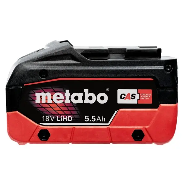 Аккумуляторная батарея Metabo LiHD 18В 5,5Ач вторая генерация (625368000) - фото №1